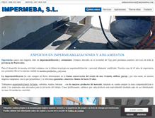 Tablet Screenshot of impermeba.com